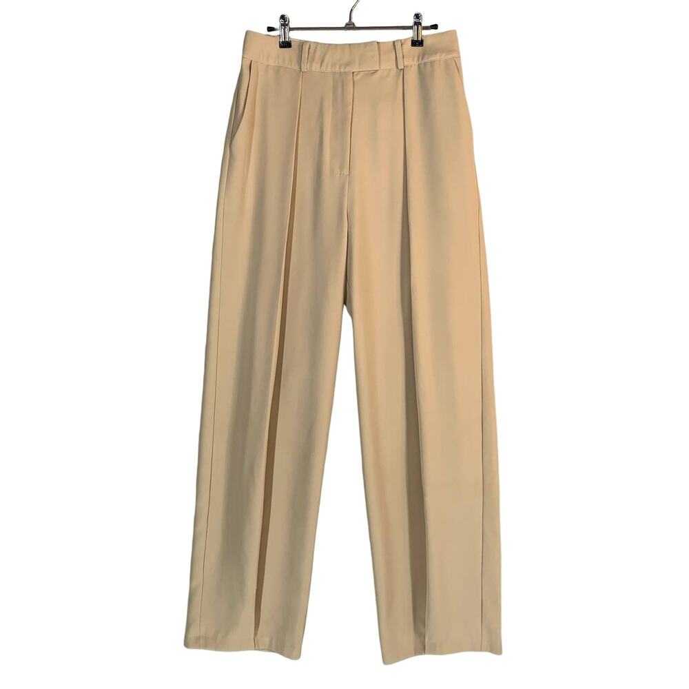 Lovers and Friends Victoria Trouser Pant M Tan Beige Tailored Trousers NEW